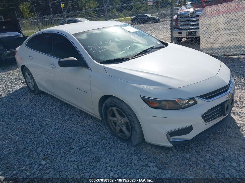 2017 CHEVROLET MALIBU LS - 1G1ZB5STXHF111064