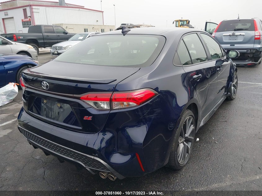 VIN JTDS4MCE2MJ078517 2021 TOYOTA COROLLA SE