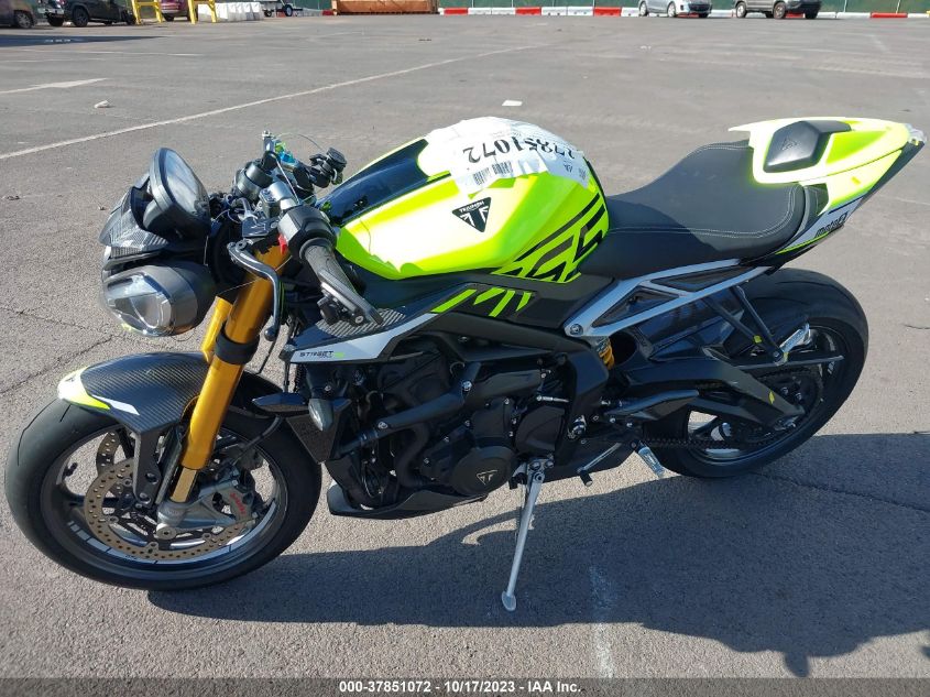 2024 TRIUMPH MOTORCYCLE STREET TRIPLE 765 MOTO2 EDITION SMTA624K2RTBM1145