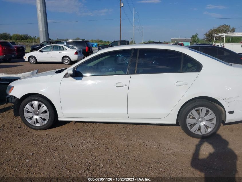 2014 VOLKSWAGEN JETTA SEDAN SE 3VWD07AJ8EM275537