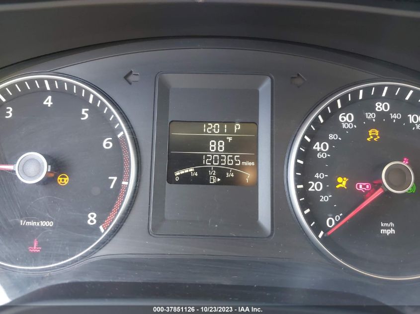 2014 VOLKSWAGEN JETTA SEDAN SE 3VWD07AJ8EM275537