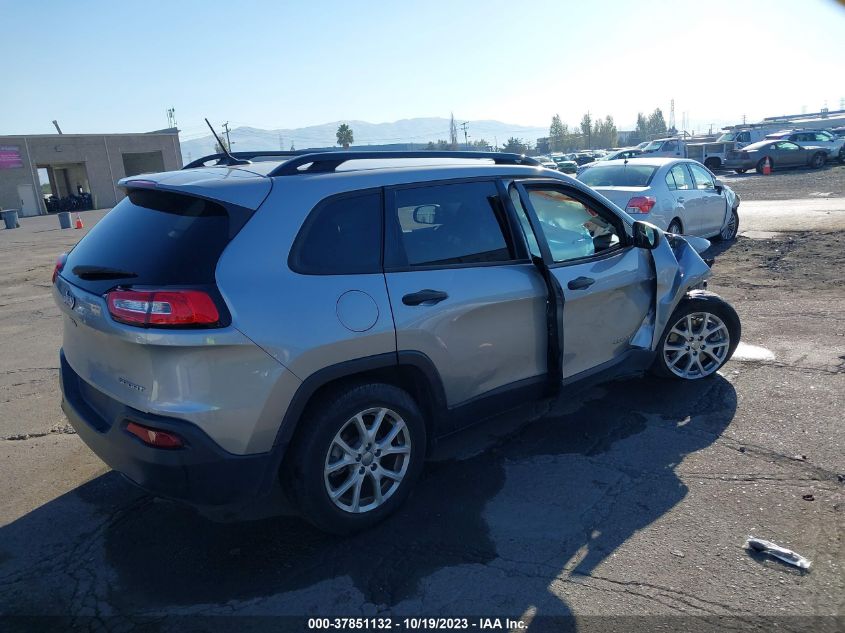 2017 JEEP CHEROKEE SPORT - 1C4PJLAB4HW663108