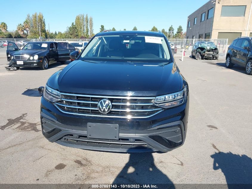 2022 VOLKSWAGEN TIGUAN SE - 3VV3B7AX3NM116519