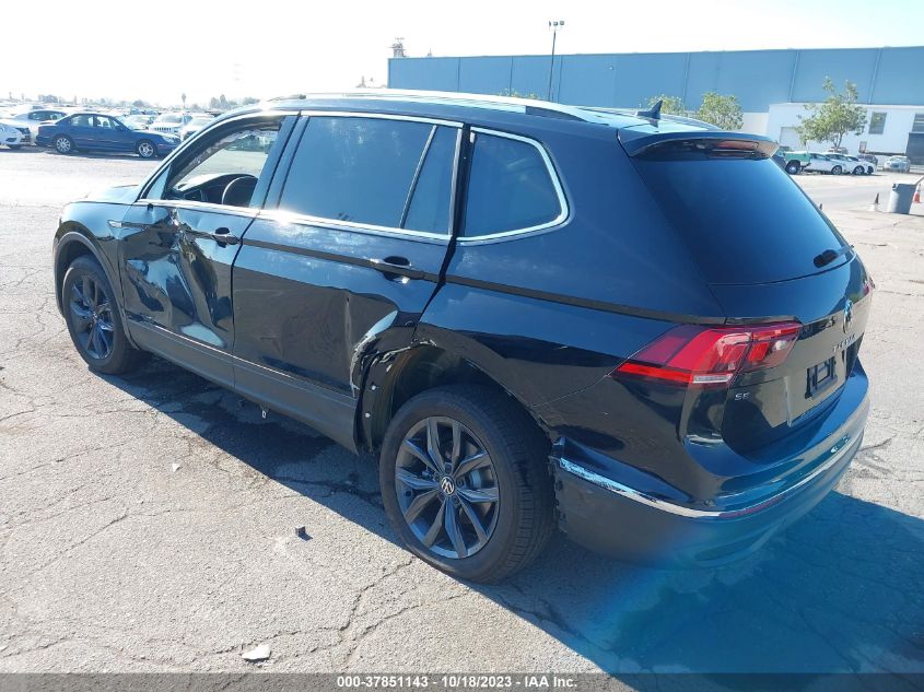 2022 VOLKSWAGEN TIGUAN SE - 3VV3B7AX3NM116519