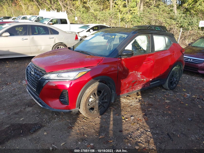 VIN 3N1CP5DV0PL496705 2023 NISSAN KICKS SR
