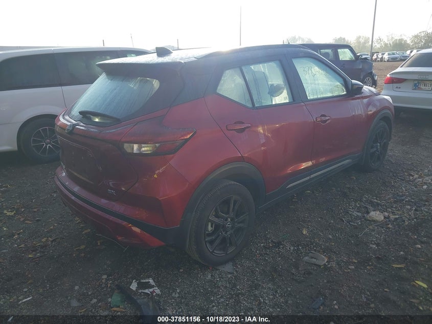 VIN 3N1CP5DV0PL496705 2023 NISSAN KICKS SR