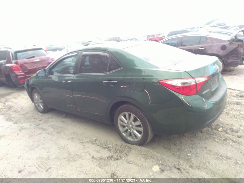 2014 TOYOTA COROLLA L/LE/S/S PLUS/LE PLUS - 5YFBURHE0EP021851