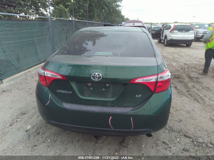 2014 TOYOTA COROLLA L/LE/S/S PLUS/LE PLUS - 5YFBURHE0EP021851
