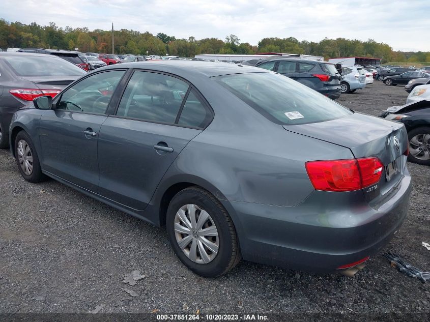 2014 VOLKSWAGEN JETTA SEDAN S 3VW2K7AJ8EM294817