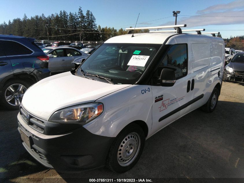 2015 RAM PROMASTER CITY CARGO VAN TRADESMAN ZFBERFAT1F6A45628