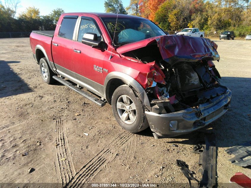 2013 RAM 1500 OUTDOORSMAN - 1C6RR7LT9DS507315