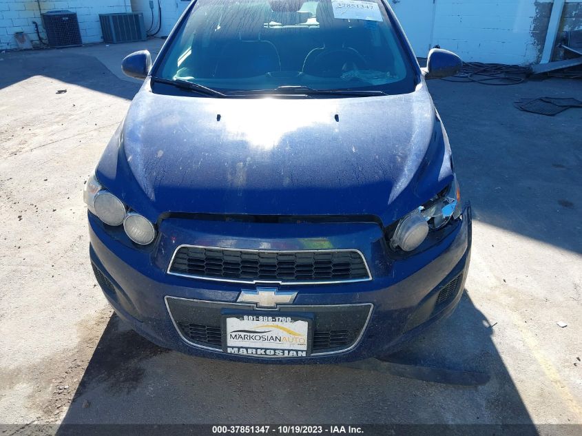 2013 CHEVROLET SONIC LT - 1G1JD5SH7D4243336