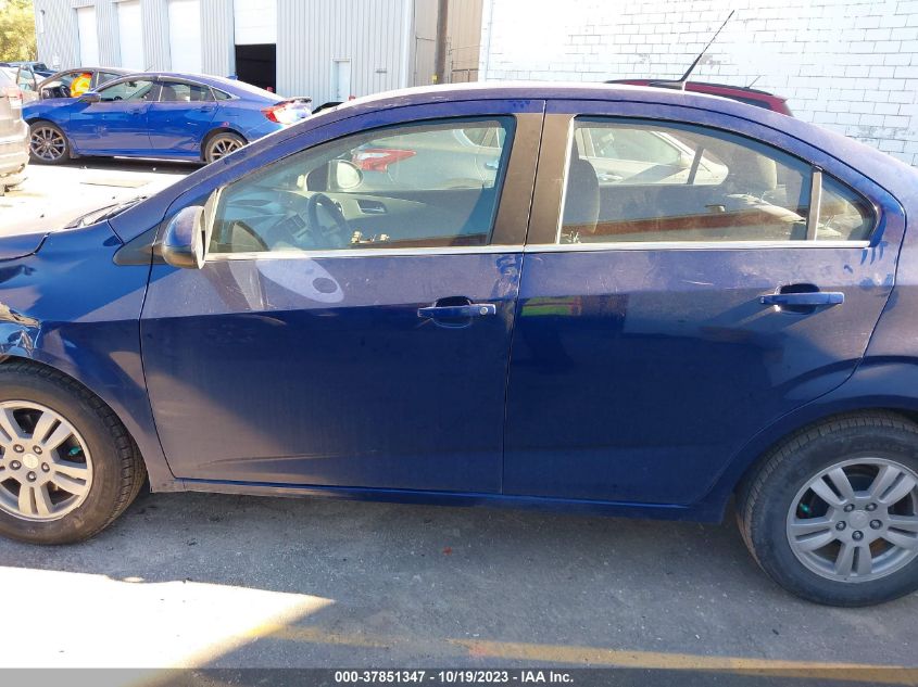 2013 CHEVROLET SONIC LT - 1G1JD5SH7D4243336