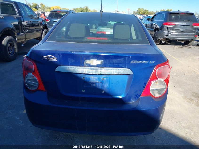 2013 CHEVROLET SONIC LT - 1G1JD5SH7D4243336