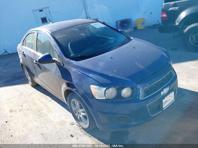 2013 CHEVROLET SONIC LT - 1G1JD5SH7D4243336
