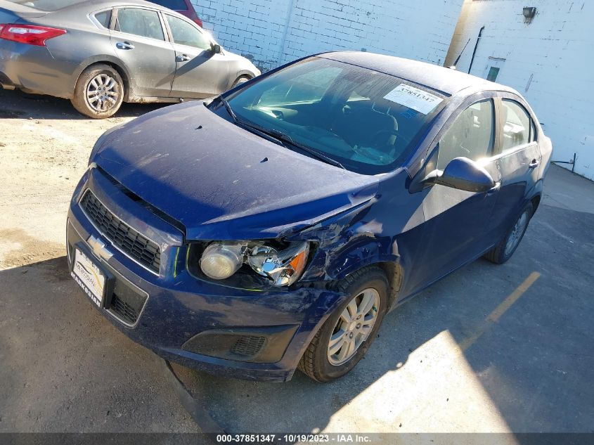 2013 CHEVROLET SONIC LT - 1G1JD5SH7D4243336