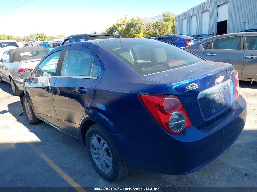 2013 CHEVROLET SONIC LT - 1G1JD5SH7D4243336