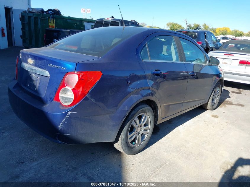 2013 CHEVROLET SONIC LT - 1G1JD5SH7D4243336