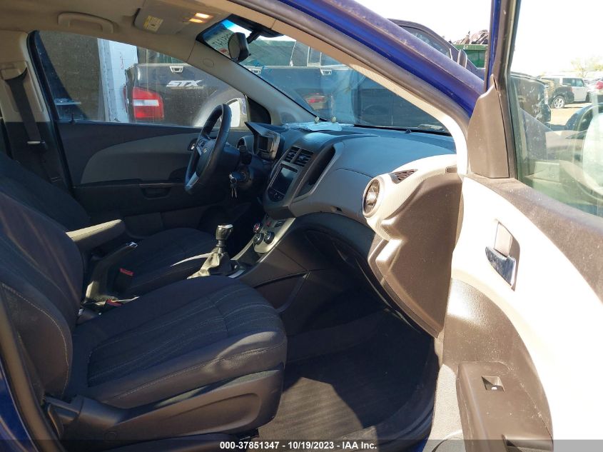 2013 CHEVROLET SONIC LT - 1G1JD5SH7D4243336