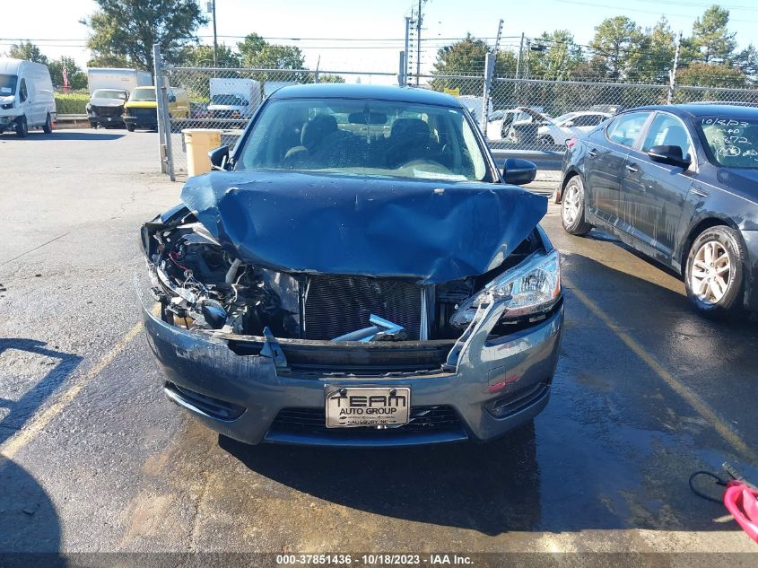 2014 NISSAN SENTRA S/FE+ S/SV/FE+ SV/SR/SL - 3N1AB7AP3EL664440