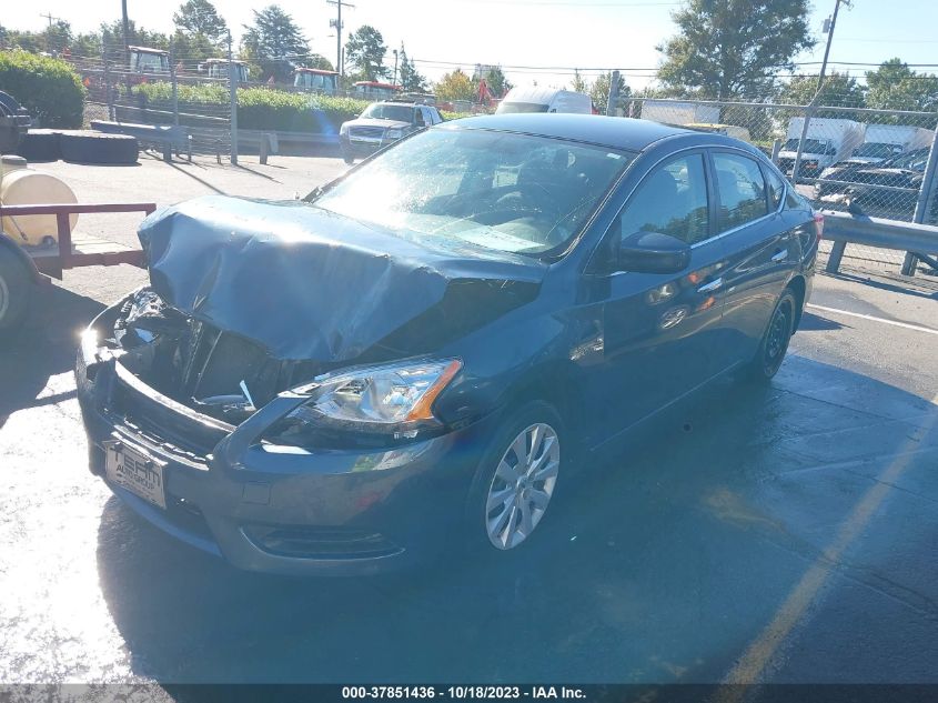 2014 NISSAN SENTRA S/FE+ S/SV/FE+ SV/SR/SL - 3N1AB7AP3EL664440