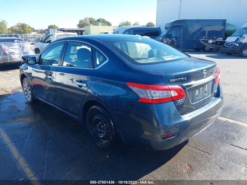 2014 NISSAN SENTRA S/FE+ S/SV/FE+ SV/SR/SL - 3N1AB7AP3EL664440