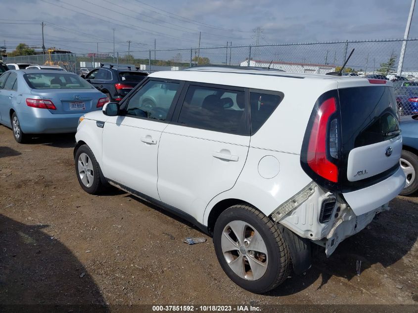 2015 KIA SOUL BASE - KNDJN2A24F7143499