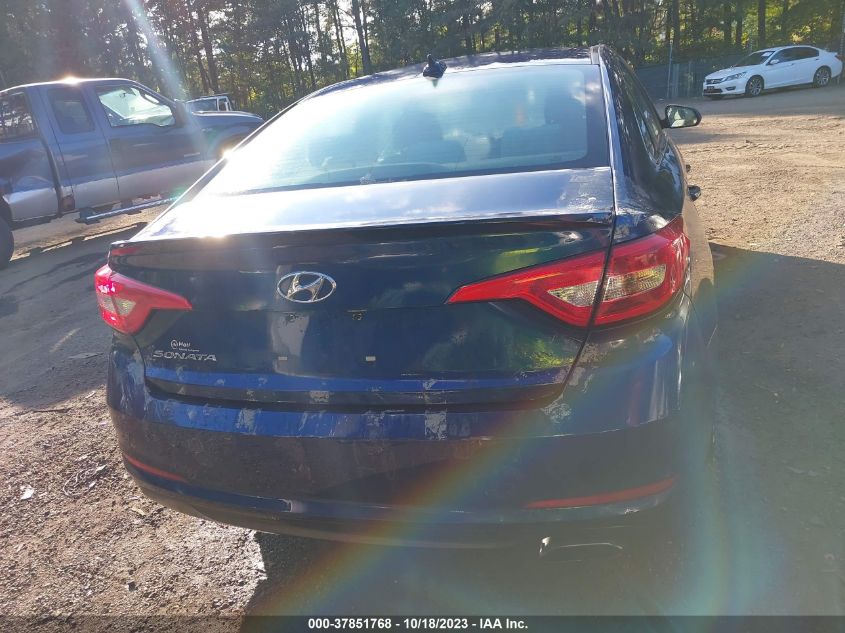 2017 HYUNDAI SONATA 2.4L - 5NPE24AF7HH441942