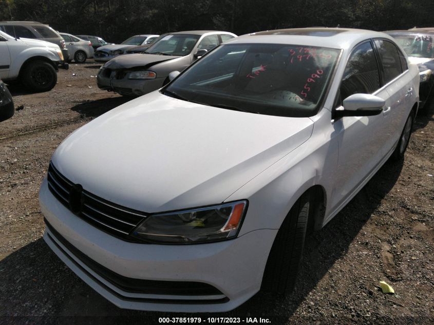 2015 VOLKSWAGEN JETTA SEDAN 2.0L TDI SE - 3VWLA7AJ2FM255990