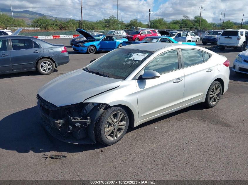 2018 HYUNDAI ELANTRA SEL - 5NPD84LF1JH268495