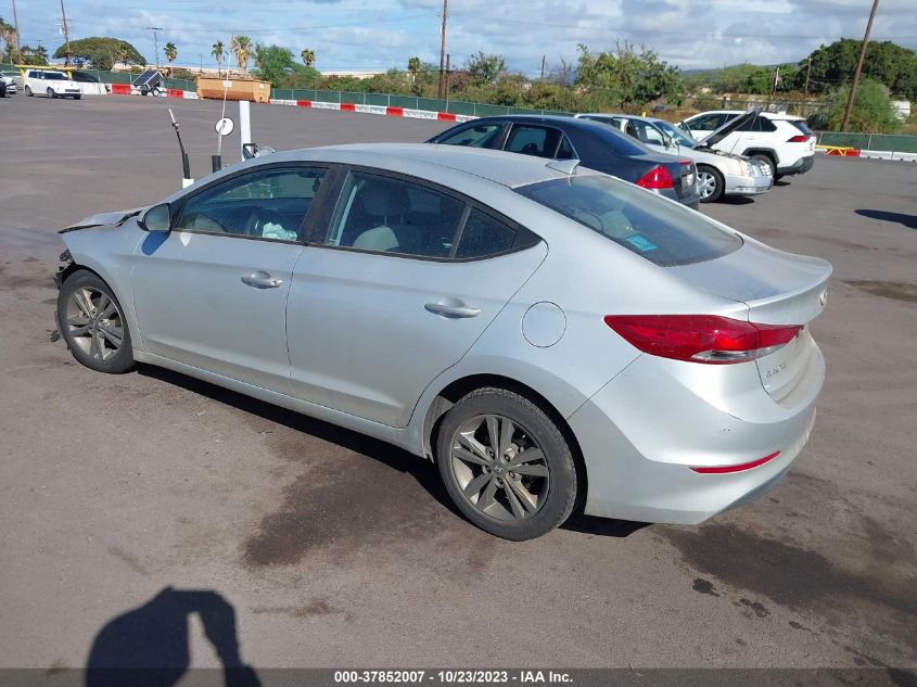 2018 HYUNDAI ELANTRA SEL - 5NPD84LF1JH268495