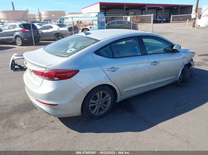2018 HYUNDAI ELANTRA SEL - 5NPD84LF1JH268495