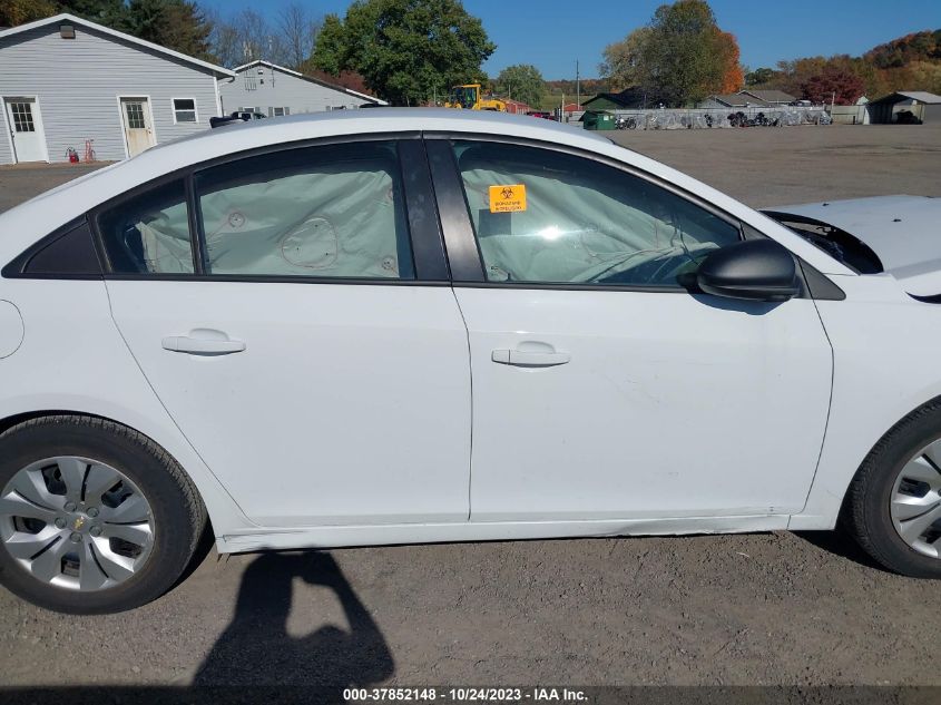 2014 CHEVROLET CRUZE LS - 1G1PA5SH6E7486171