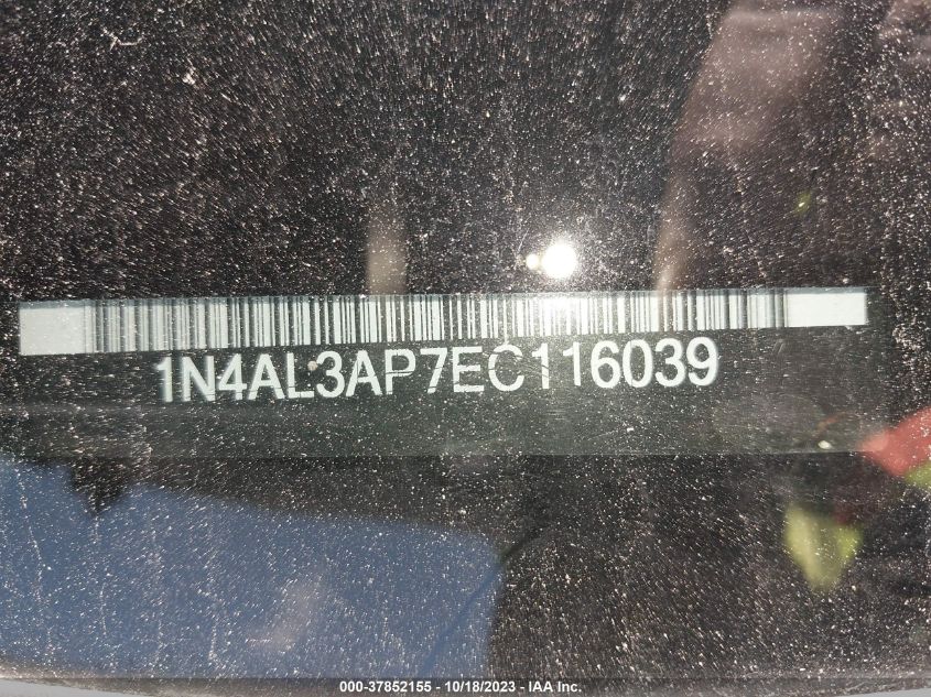 2014 NISSAN ALTIMA 2.5 SL - 1N4AL3AP7EC116039