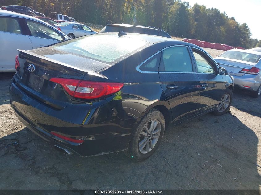 2015 HYUNDAI SONATA 2.4L SE - 5NPE24AF2FH222352