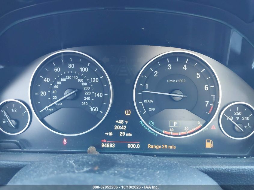 2013 BMW 335I XDRIVE WBA3B9C51DJ898916