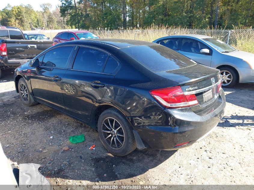 2013 HONDA CIVIC SDN LX 19XFB2F54DE268632
