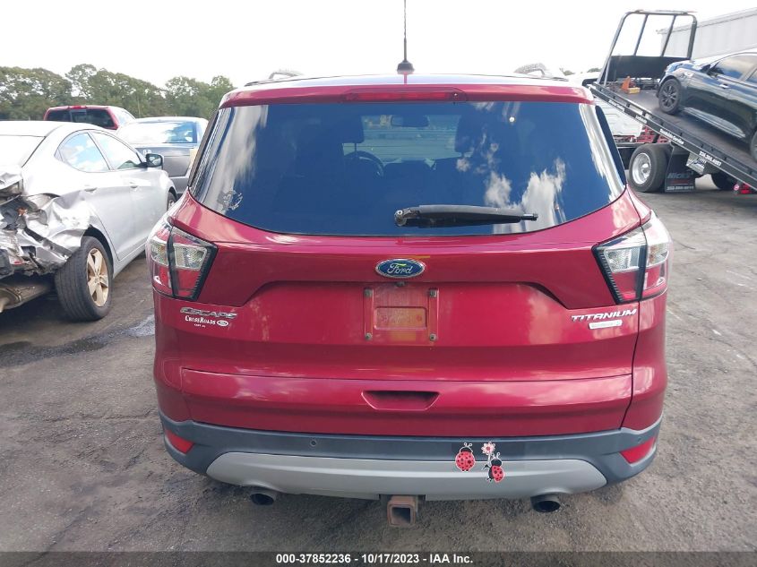 2017 FORD ESCAPE TITANIUM - 1FMCU0J9XHUD90877