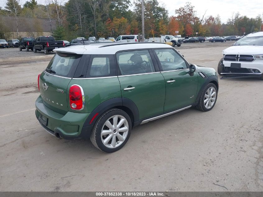 2015 MINI COUNTRYMAN COOPER S WMWZC5C50FWP44316