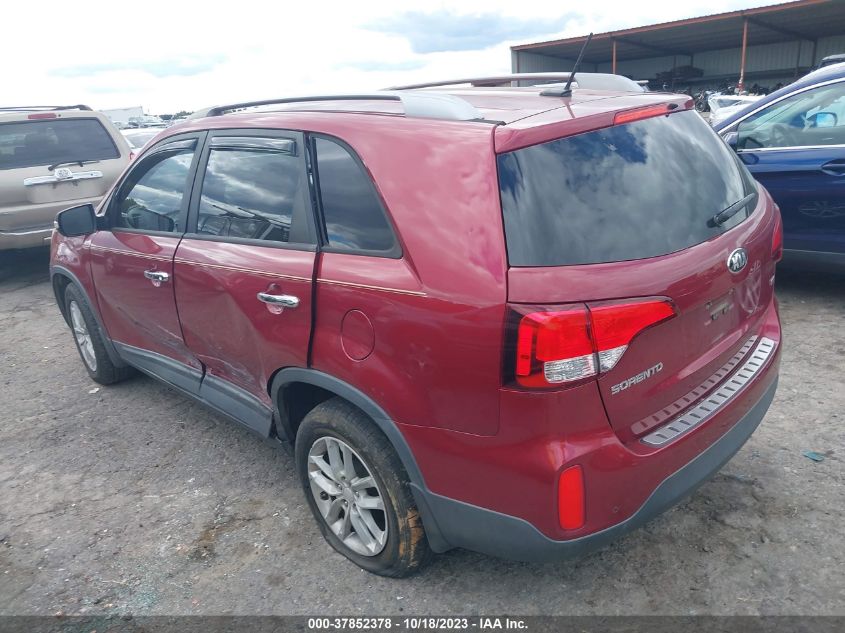 2015 KIA SORENTO LX - 5XYKT4A6XFG622280