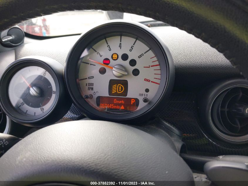 2014 MINI COOPER CONVERTIBLE S WMWZP3C53ET706572
