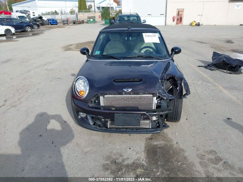 2014 MINI COOPER CONVERTIBLE S WMWZP3C53ET706572