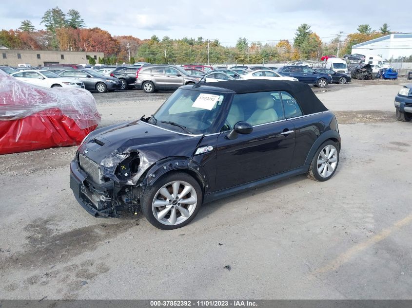2014 MINI COOPER CONVERTIBLE S WMWZP3C53ET706572