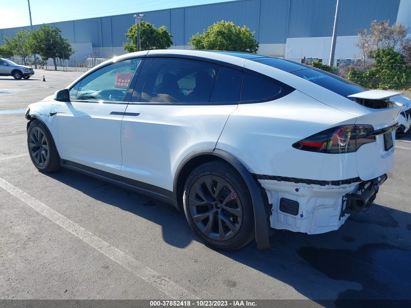 VIN 7SAXCBE6XNF349788 2022 TESLA MODEL X