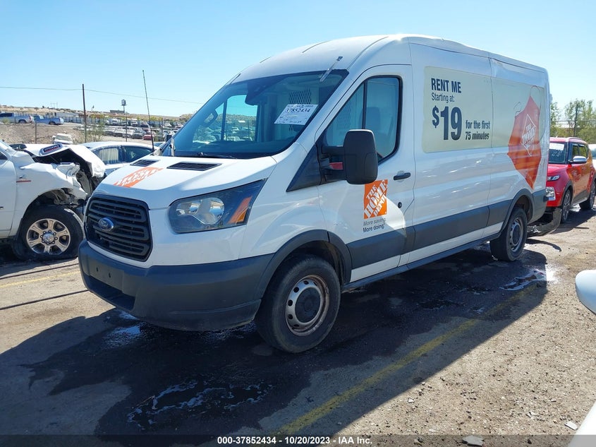 VIN 1FTBW2CM2JKA92736 2018 FORD TRANSIT VAN