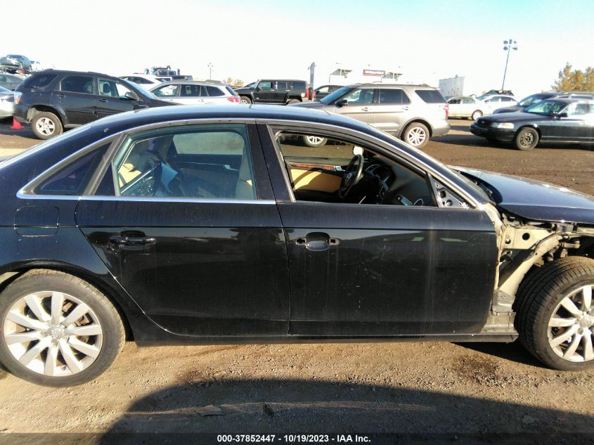 2013 AUDI A4 PREMIUM - WAUBFAFL0DN016770