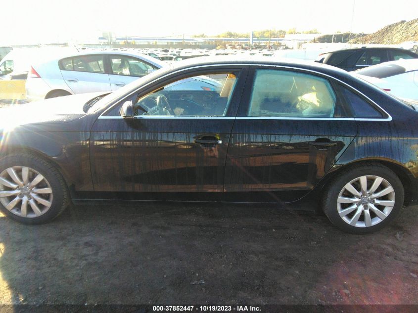 2013 AUDI A4 PREMIUM - WAUBFAFL0DN016770