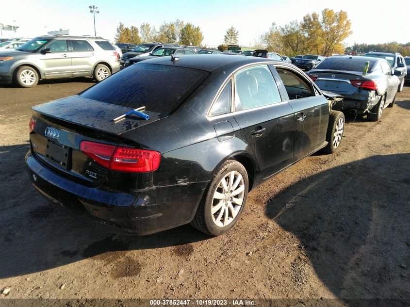 2013 AUDI A4 PREMIUM - WAUBFAFL0DN016770