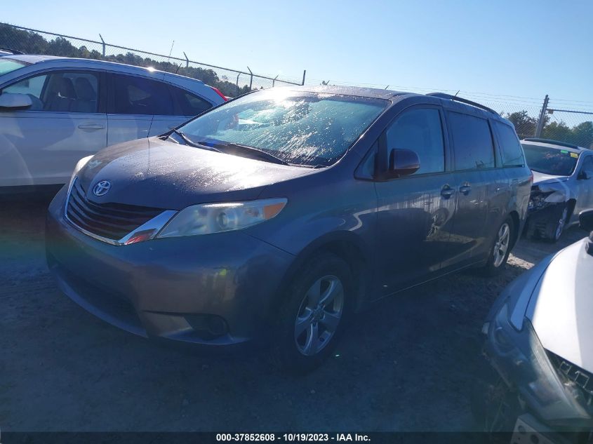 2013 TOYOTA SIENNA LE - 5TDKK3DC8DS325748