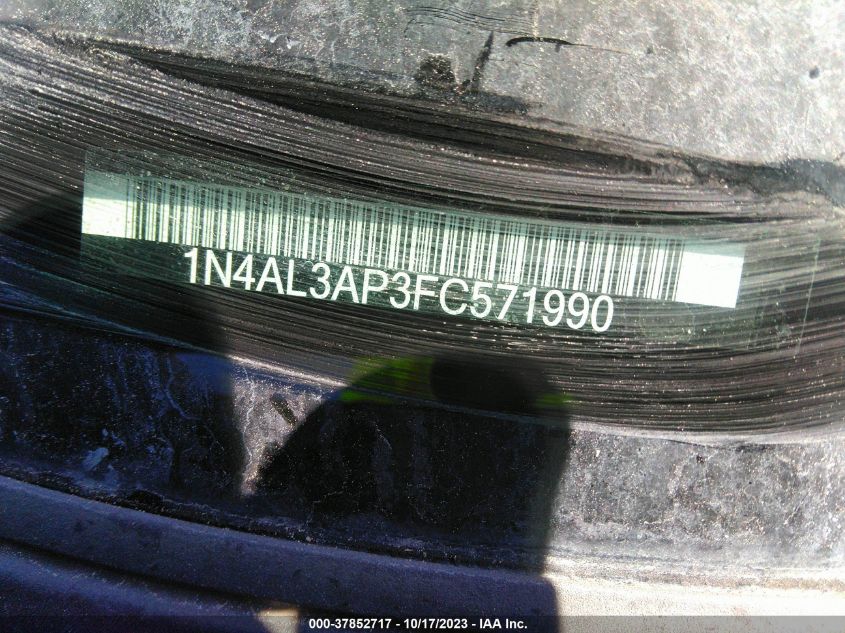 2015 NISSAN ALTIMA 2.5 S - 1N4AL3AP3FC571990